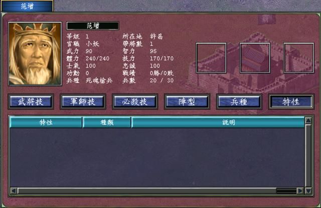 三国群英传7霸王再临剧本：项羽麾下将领盘点