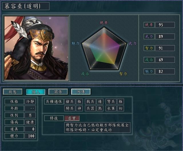 三国志11血色衣冠5.0哪个势力好玩（慕容势力强度全评测）