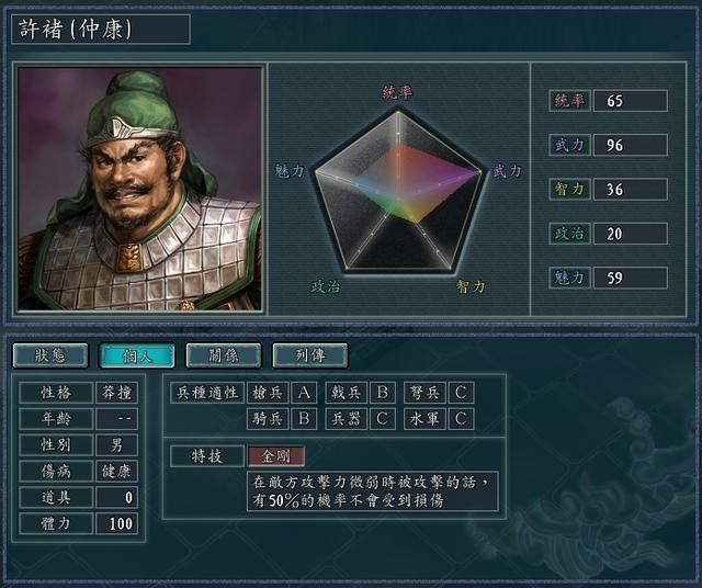 三国志11全特技测评合集09（防御特技触发条件及评级一览）