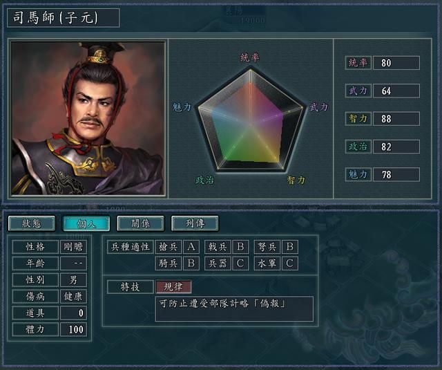 三国志11全特技测评合集16（规律特技触发条件及评级一览）