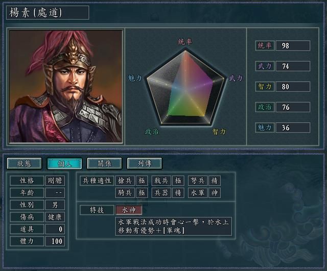 三国志11修改器sire2.0d全特技评测1（六神特技调整内容）