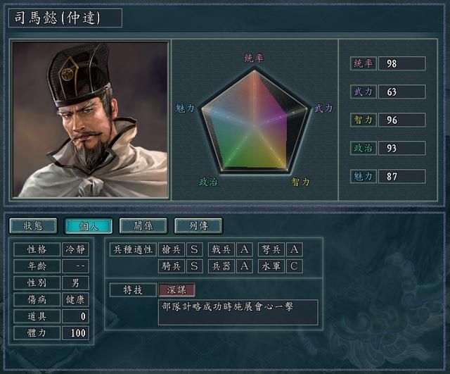 三国志11全特技测评合集15（深谋特技触发条件及评级一览）