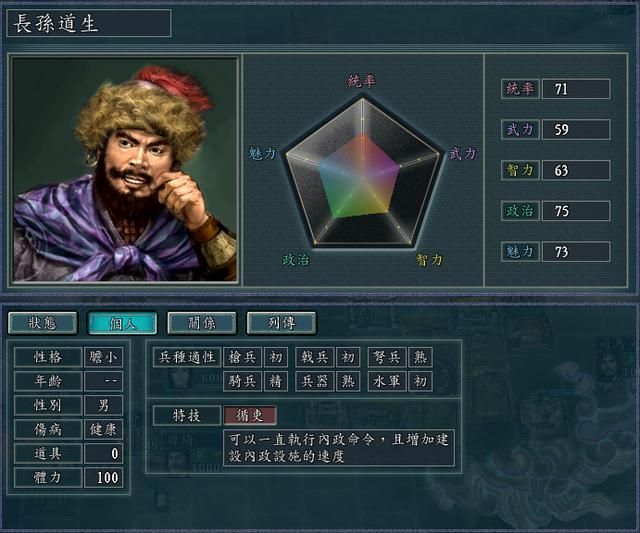 三国志11修改器sire2.0d全特技评测6（循吏特技调整内容）