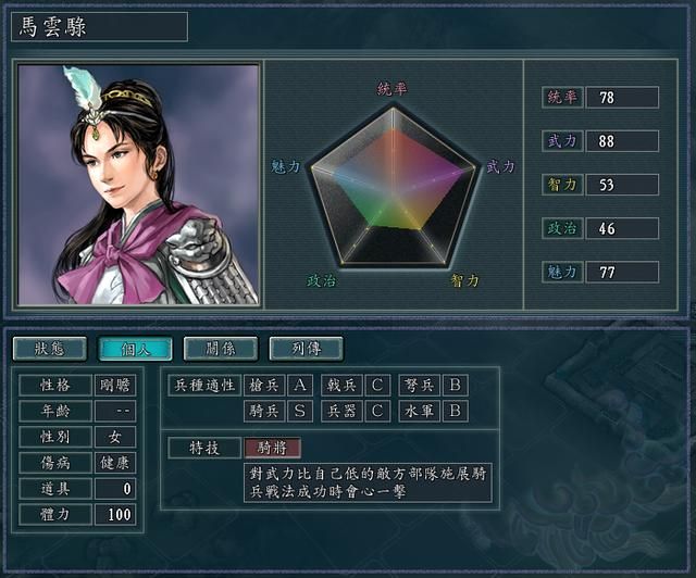 三国志11全特技测评合集05（白马特技触发条件及评级一览）