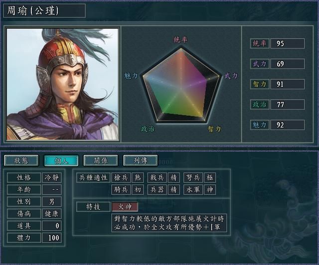 三国志11血色衣冠中与人物不符的武将设计排行TOP5