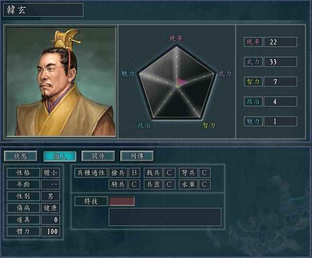 三国志11英雄集结剧本全势力评测合集05（C级势力评价一览中）