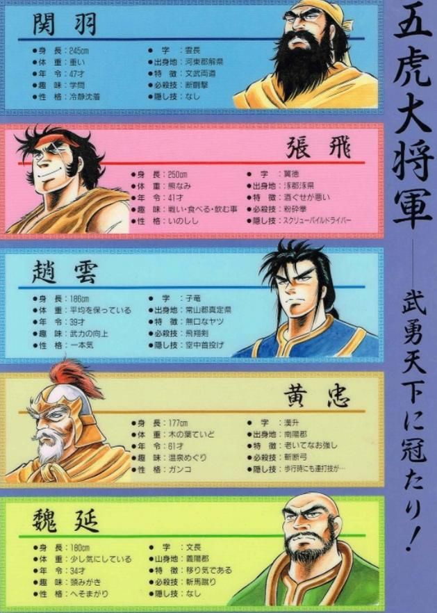 街机三国志2五虎将都有谁（五虎上将为何魏延替代了马超）