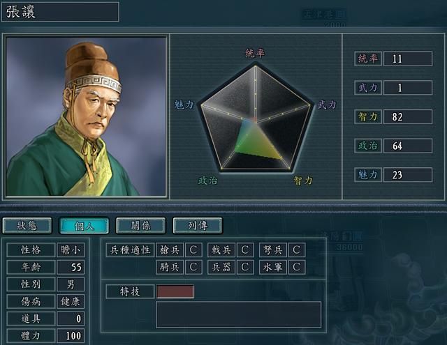 三国志11未登场的NPC人物有哪些（五位未登场NPC人物图鉴）