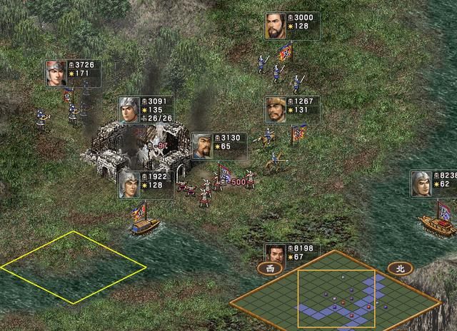 三国志10战史模式全攻略合集02（江东称霸战图文攻略解说）