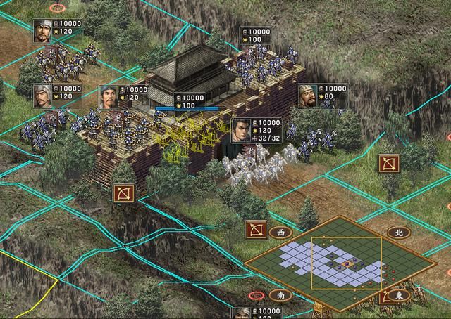 三国志10战史模式全攻略合集01（吕布包围战图文攻略解说）