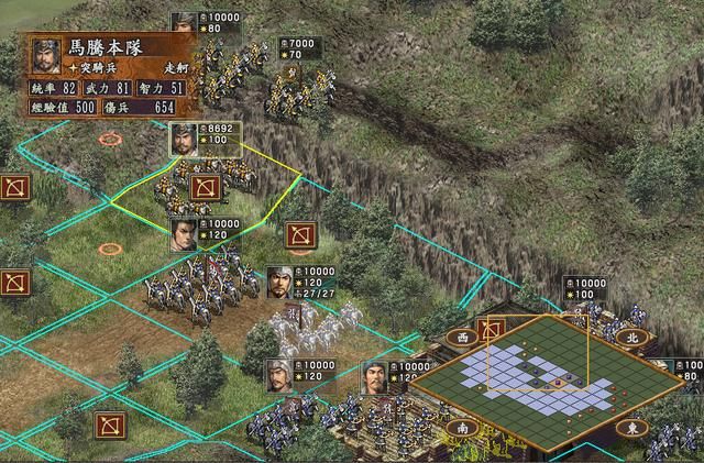 三国志10战史模式全攻略合集01（吕布包围战图文攻略解说）