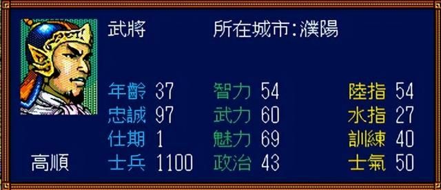 三国志3哪些武将设计不合理（十九个设计有问题的武将一览）