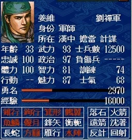 三国志5哪些武将值得培养（三国志5简单好用将领TOP10）