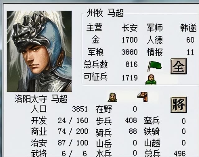 三国志6马超复仇该怎么打（三国志6全剧本图文攻略马超复仇篇）