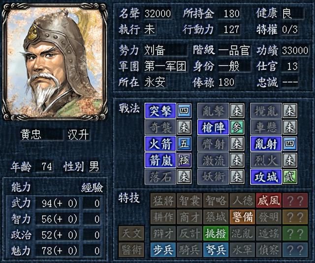 三国志8蜀国五虎上将都是何时登场的（五虎上将优缺点详解）
