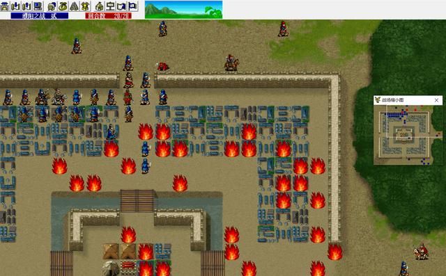 三国志曹操传濮阳之战如何压级（濮阳之战压级图文攻略中）
