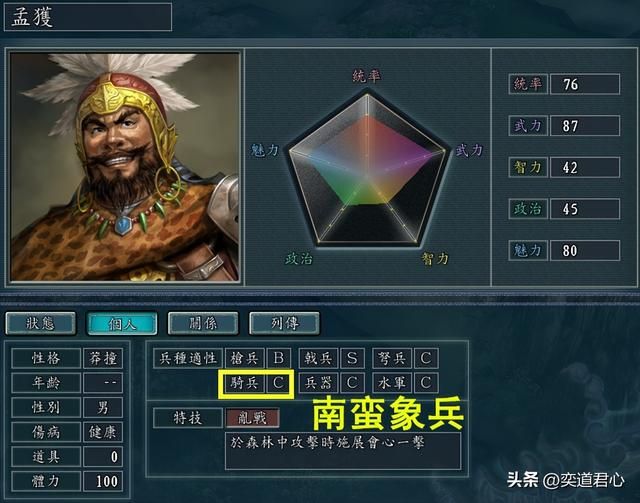 三国志11哪些武将的兵种适性设定有问题（不符武将表现的六个兵种设定）