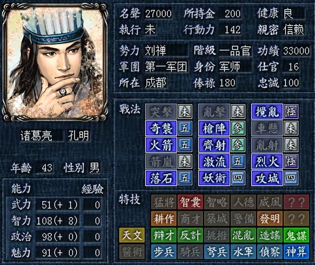 三国志8哪些武将拥有特殊技能（盘点三国志8中七个特殊技能武将）