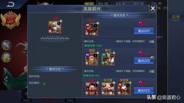 帝王之路马超英雄怎么样（马超属性战法英雄羁绊介绍）