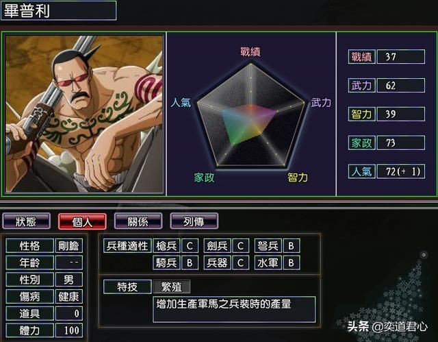 三国志11漫舞春秋冰山阵营有哪些武将（漫舞春秋冰山全武将一览）