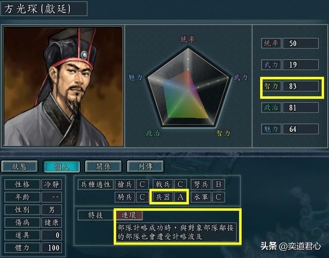 三国志11连环特技武将有哪些（各MOD九大连环武将盘点）