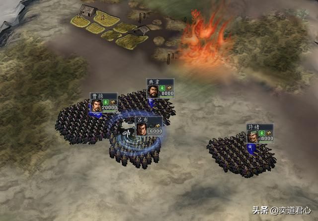 三国志11三英战吕布趣味玩法分享（各势力三英单挑吕布结果）