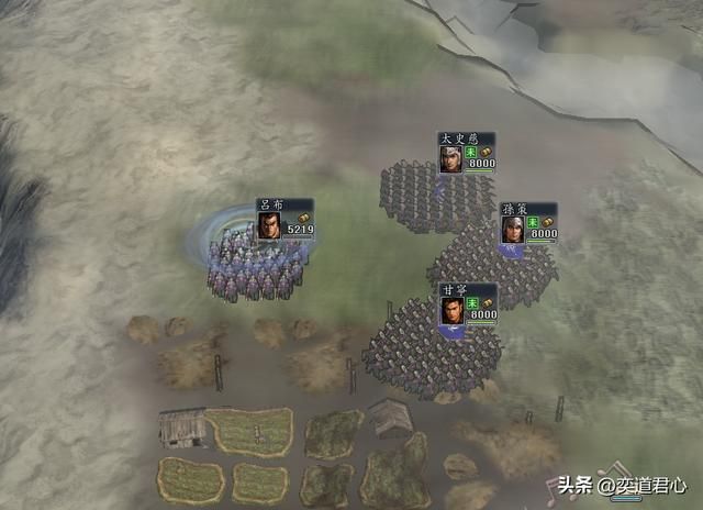 三国志11三英战吕布趣味玩法分享（各势力三英单挑吕布结果）