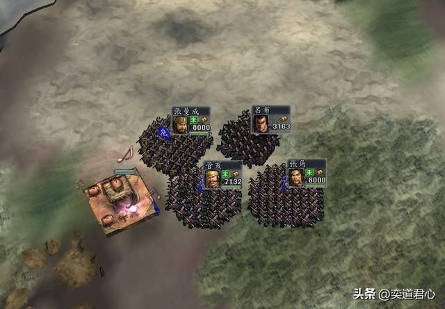 三国志11三英战吕布趣味玩法分享（各势力三英单挑吕布结果）