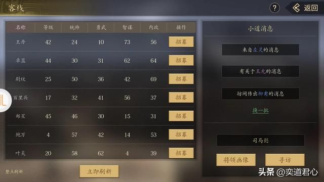 三国志11王姓名将有哪些（王姓最强的五个猛将文臣一览）