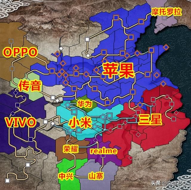 华为更像三国志11中的哪个势力？各手机品牌在游戏中的对应势力