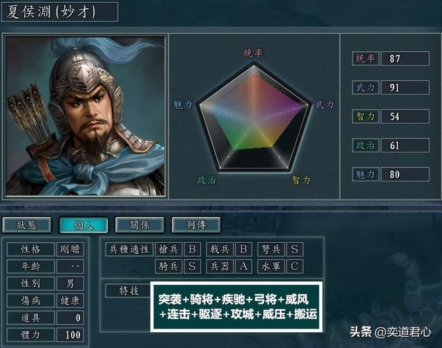 三国志11曹魏武将为啥被削弱（曹魏阵营七大名将特技还原一览）