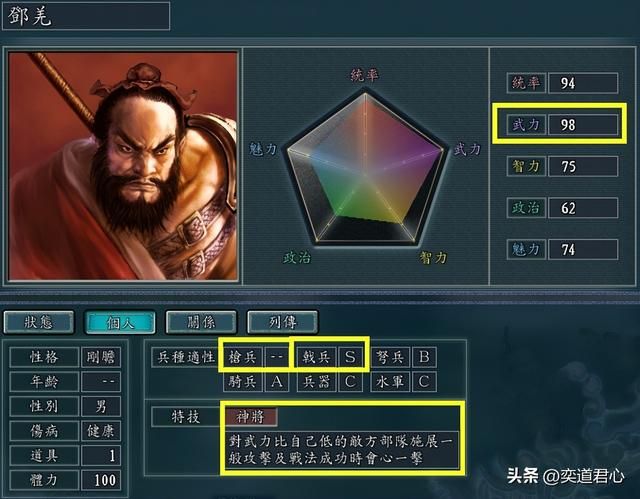 三国志11神将特技武将有哪些（各MOD八大神将武将盘点）