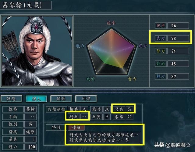 三国志11神将特技武将有哪些（各MOD八大神将武将盘点）