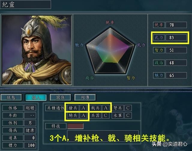 三国志11什么是白板武将（十个最值得练的白板武将推荐及原因）