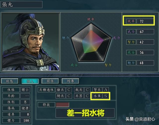 三国志11什么是白板武将（十个最值得练的白板武将推荐及原因）