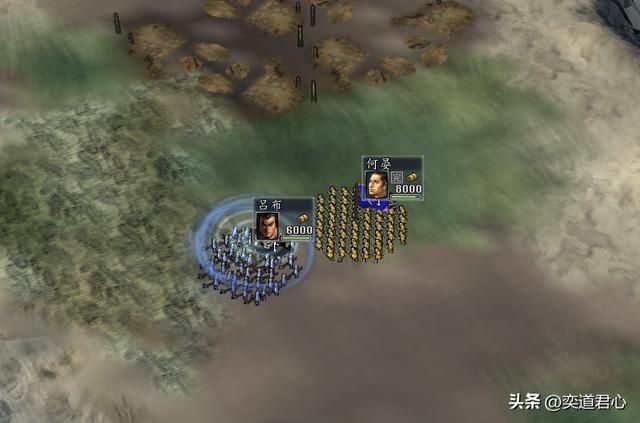 三国志11吕布也敌不过的将领有谁（五个可以随意玩弄吕布的将领）