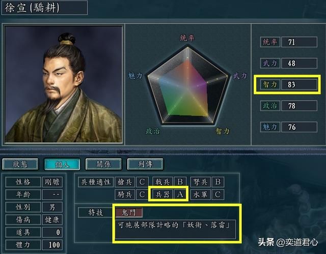 三国志11鬼门特技武将有哪些（各MOD八大鬼门武将盘点）