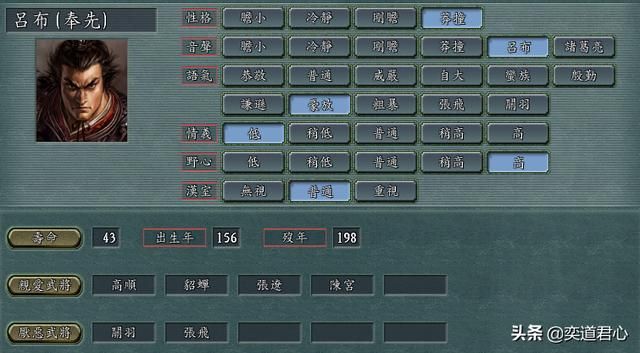 三国志11中这五个顶级将领俘虏后必然被玩家杀的原因你知道吗？