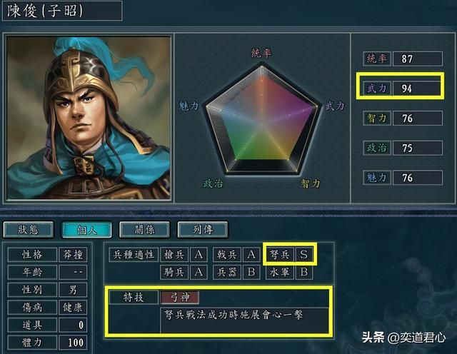 三国志11弓神特技武将有哪些（各MOD十大弓神武将盘点）