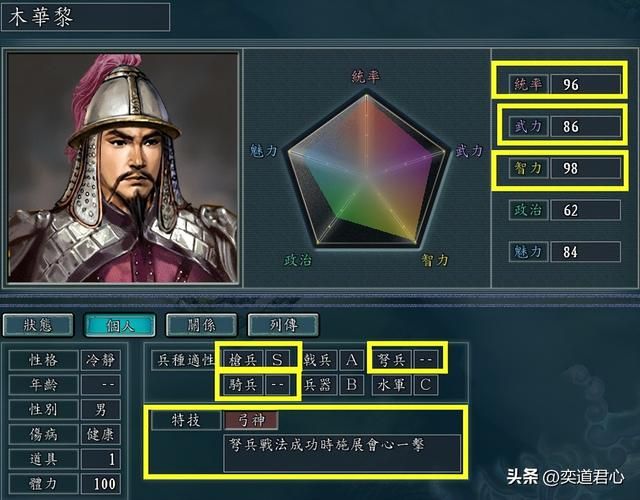三国志11弓神特技武将有哪些（各MOD十大弓神武将盘点）
