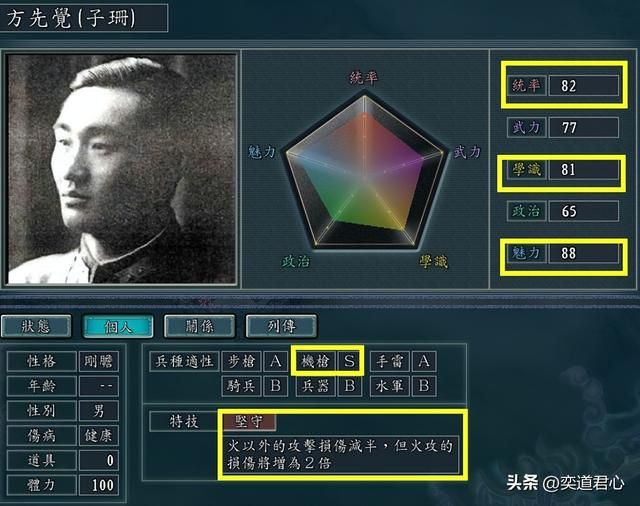 三国志11藤甲特技武将有哪些（各MOD九大藤甲武将盘点）