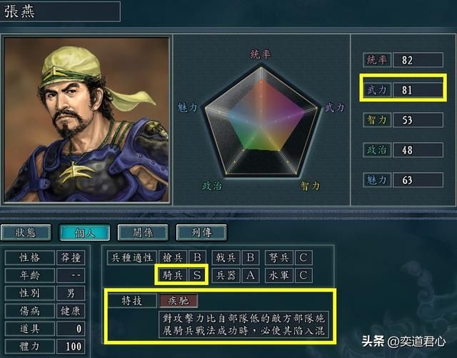 三国志11哪些武将特技该为疾驰（真正有资格搭配疾驰的九大猛将）