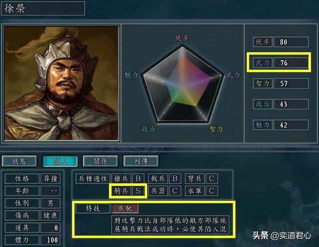 三国志11哪些武将特技该为疾驰（真正有资格搭配疾驰的九大猛将）