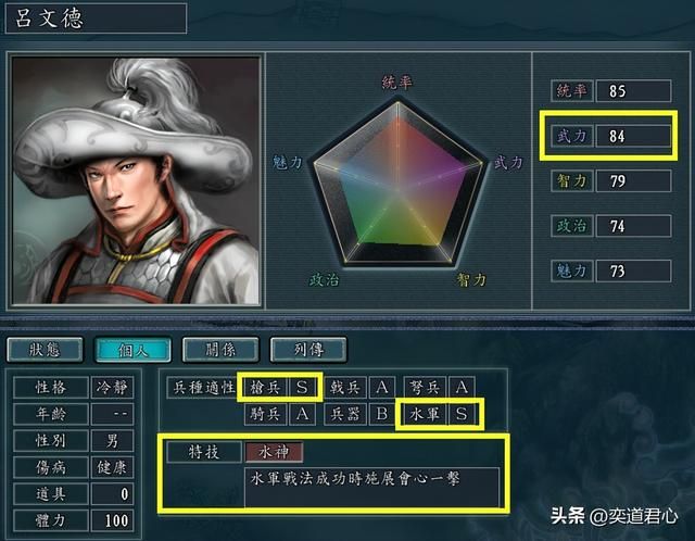 三国志11水神特技武将有哪些（各MOD十大水神武将盘点）