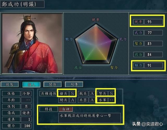 三国志11水神特技武将有哪些（各MOD十大水神武将盘点）