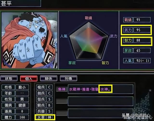 三国志11水神特技武将有哪些（各MOD十大水神武将盘点）