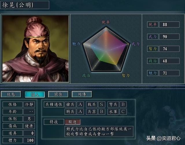 三国志11五子良将的特技为啥与史实不符（五子良将实际特技设想）