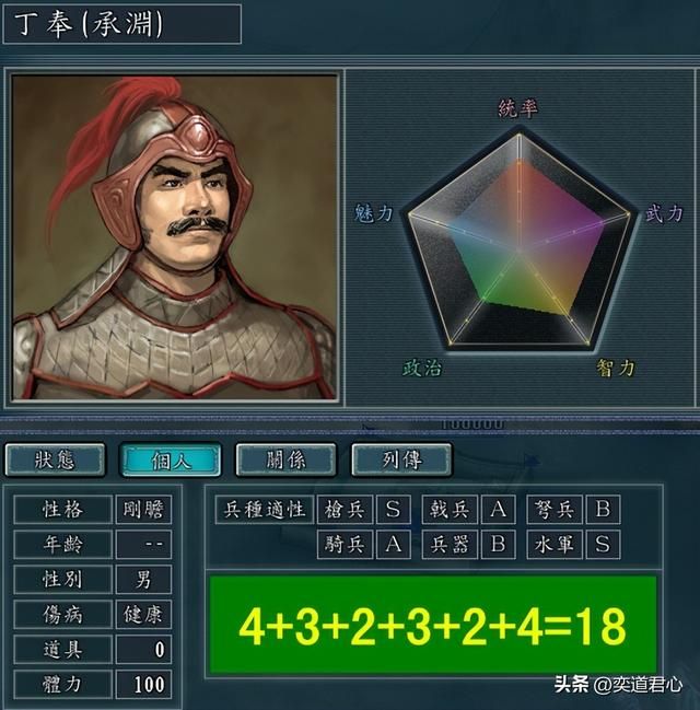 三国志11江东十二虎臣谁最会用兵（十二虎臣六大兵种总分排名）