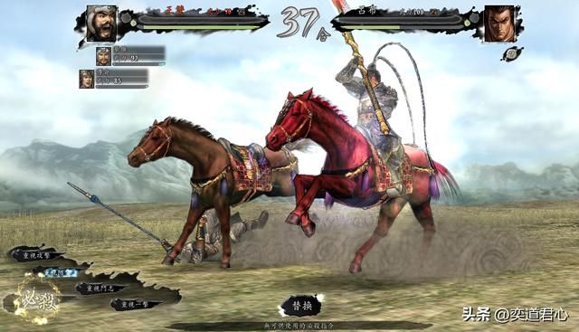 三国志11各种将字头特技三武将单挑吕布谁会赢（吕布单挑实况解说）