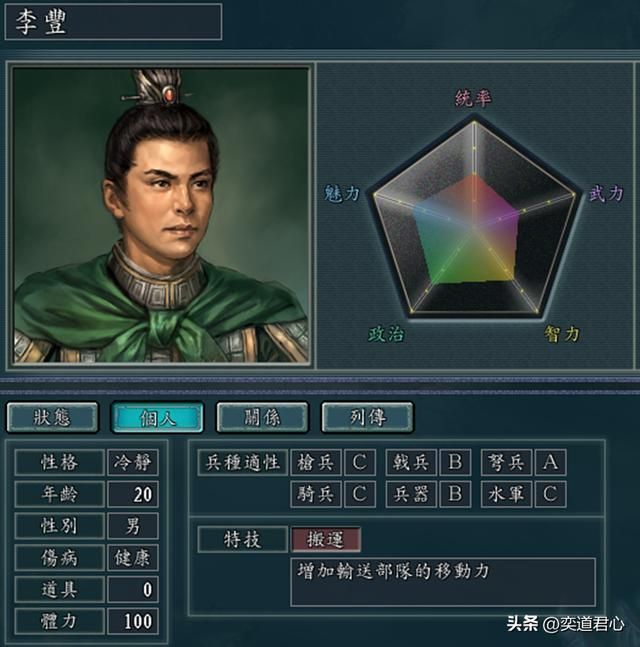 三国志11：这六种武将特技背后，实则暗含对该武将的嘲讽